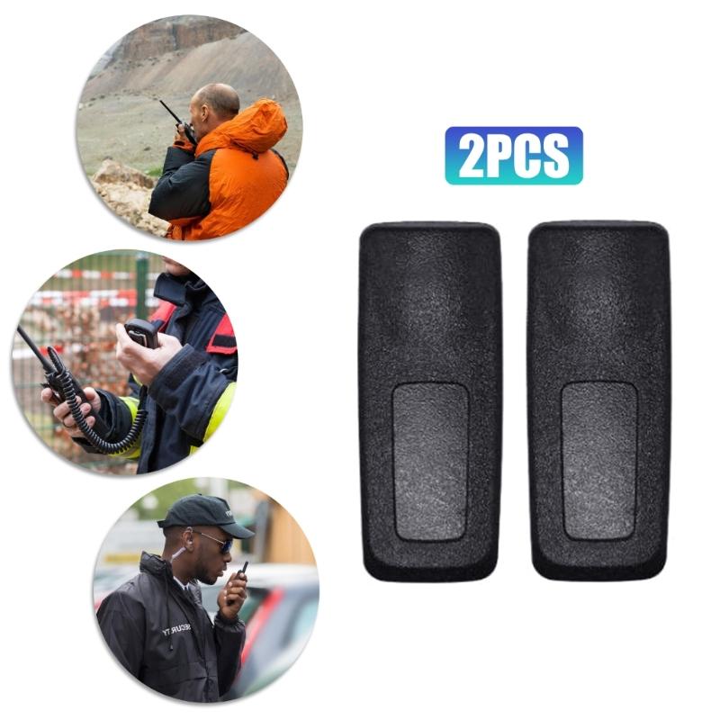 Heavy Duty ABS Radio Clip Attachment For DP4401 DP4600 DP4601 DP4800 DP4801 DGP4150 Professional Two Way Radios Prevents Accidental Drops