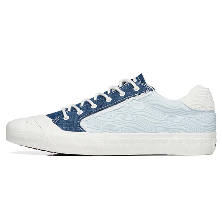 

Anta Anti Slip And Wear Resistant Breathable Low Top Canvas Shoes Men s White Blue 40