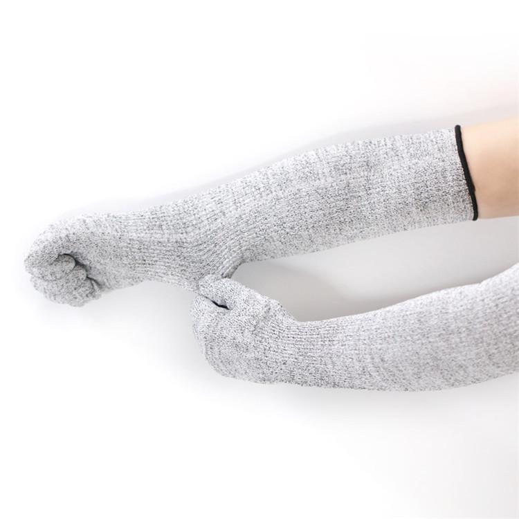 HPPE Level 5 Cut-Resistant Long Sleeve Arm Guards Gloves