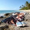 1pc Sword Art Online1 Beach Towel, Beach and Seaside Swimming Pool Equipment, Fashion Pattern, Rectangular, Travel Essentials
