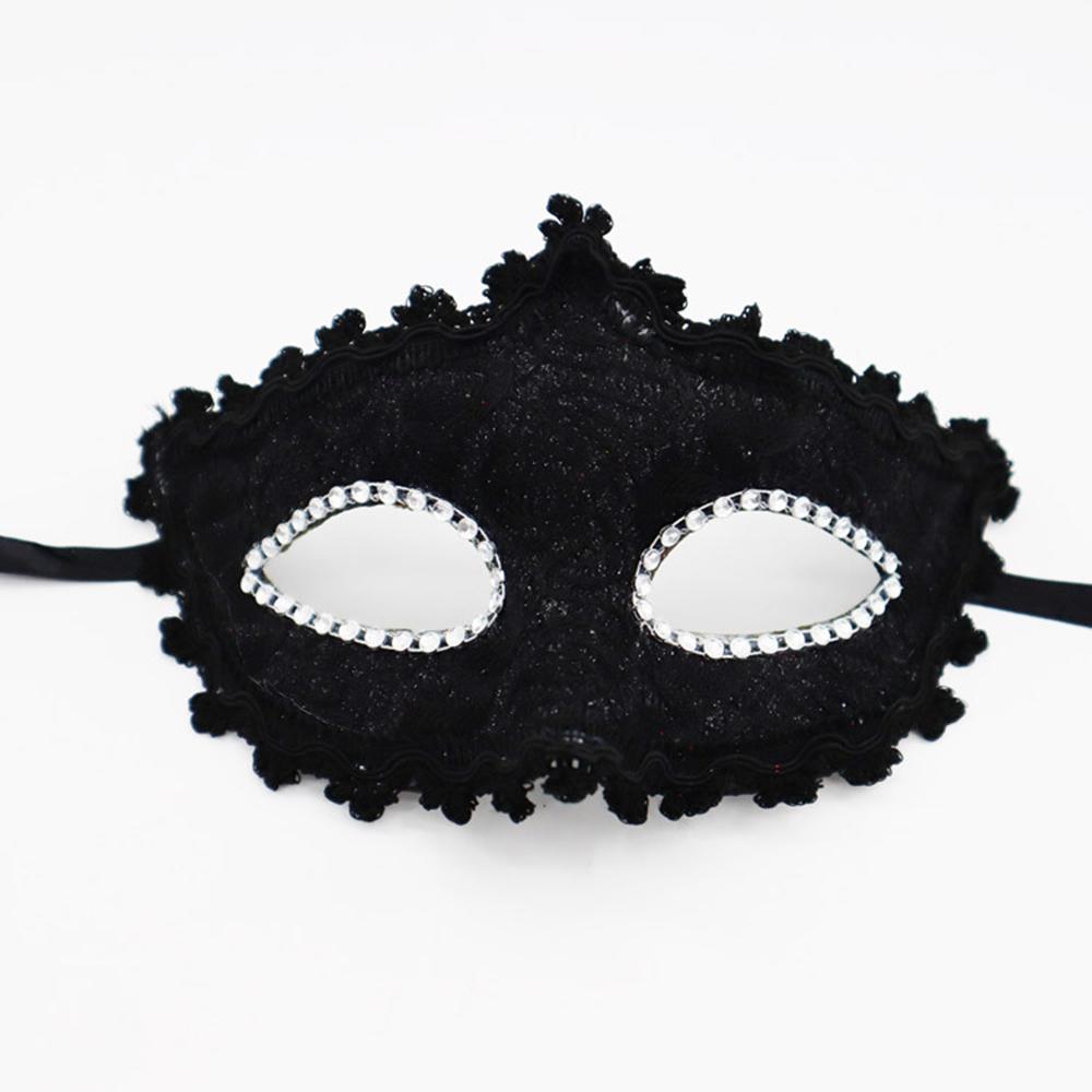 

Halloween Christmas Masquerade Ball Decorative Prop Adult Half-Face Mask Retro Masks Venetian Party Beauty Princess Mask Prop