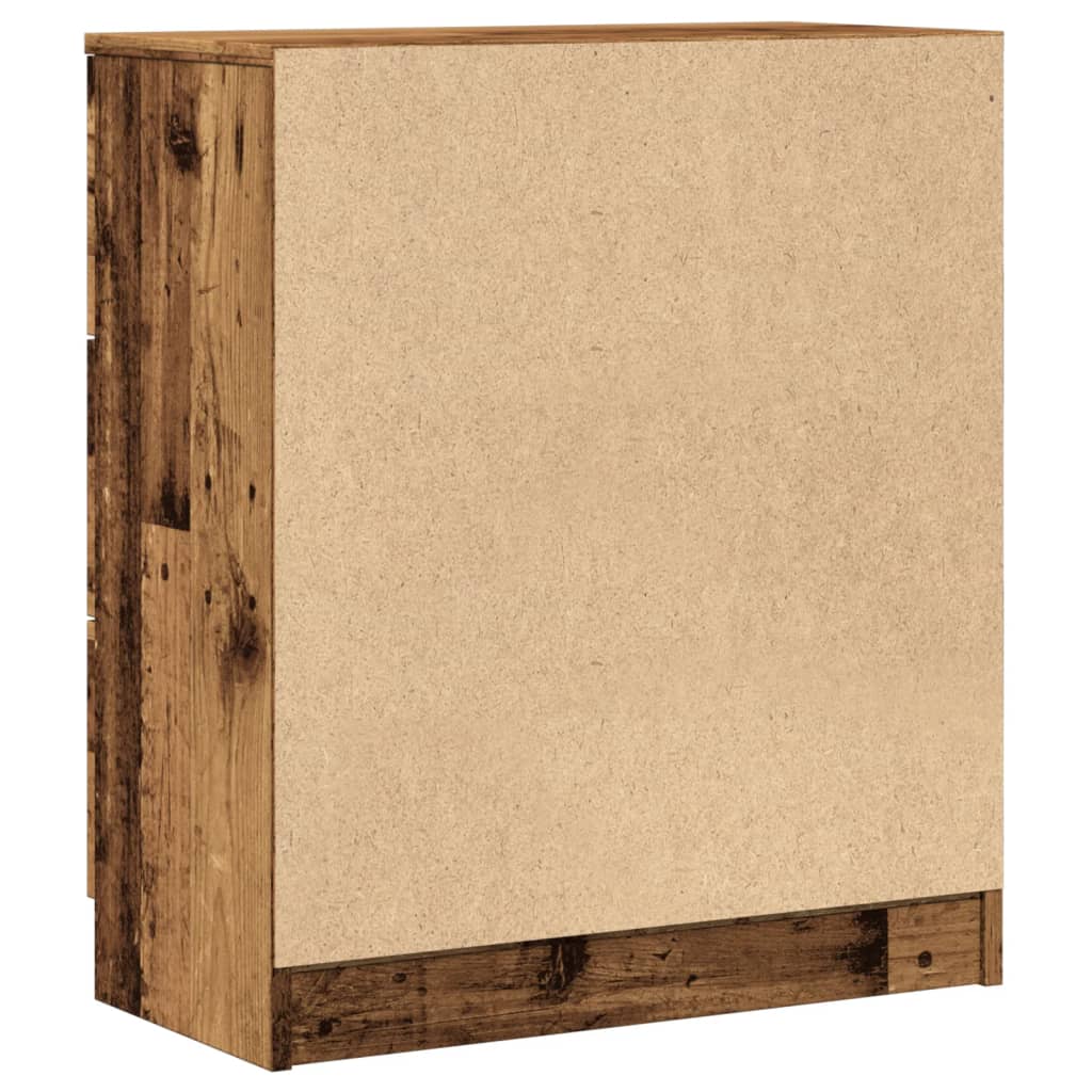 Vidaxl Cabinet, Old Wood, 60X30X70 Cm, Wood-Based Material