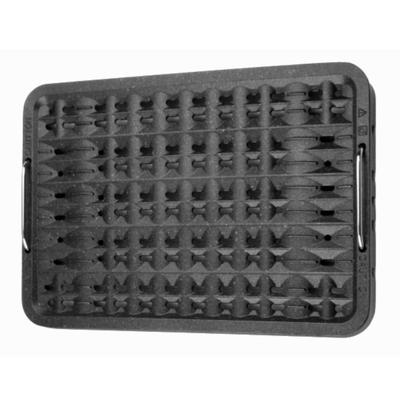 Synergy Trading Super Smoke-Absorbing Grill Smokeclean III Barbecue Plate, Black