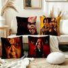 Horror Doll Chucky Cartoon Maple Design Cushion Cover Happy Autumn Harvest decor Holiday Decorati Pillow Cover