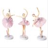 3Pcs Baby Shower Party Baking Wedding Ballet Girls Girl Doll Cake Topper Cupcake Topper