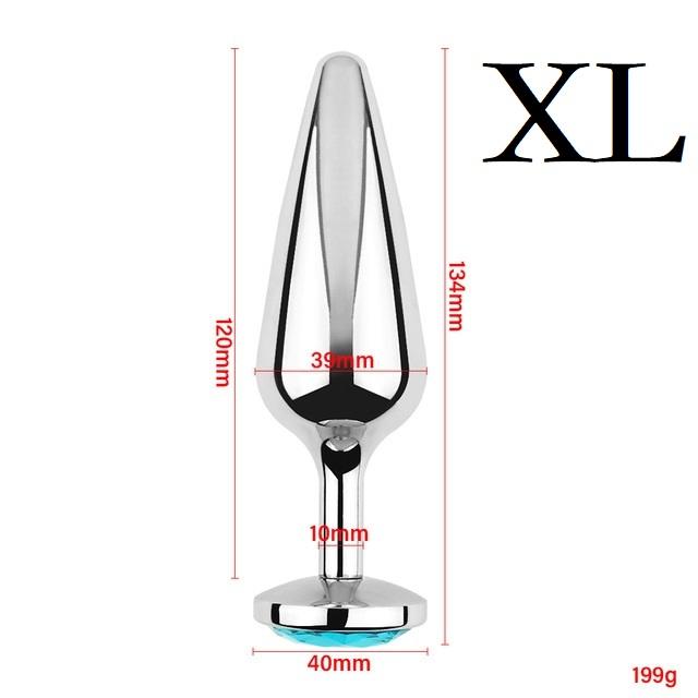 Conjunto de plugue anal de contas de metal pequeno grande plugue anal vestível joias dilatador dildo massageador de próstata brinquedo sexual homem mulher loja