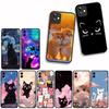 For Xiaomi Poco X7 X6 X5 F7 F6 F8 Ultra F5 M6 M7 M8 Pro C85 C75 C65 C71 C61 Phone Cover Case Cartoon Kitten Cat Meow