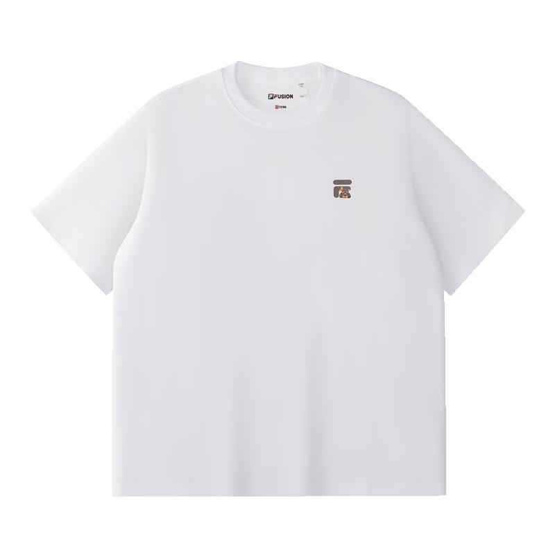 Fila FUSION Unisex 'Cute Pet' Graphic Short-Sleeve T-Shirt