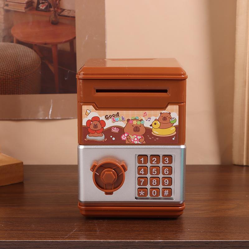 1 Piece Kawaii Kapibala Creative Savings Bank Children'S Storage Piggy Bank Girl Heart Cute Toy Birthday Gift