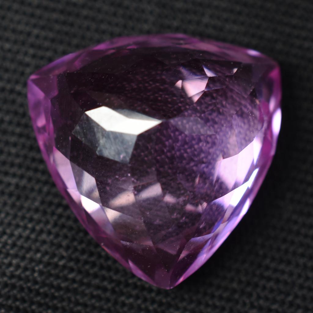 Natural Pink Sapphire Loose Gemstone 10.30 ct Trillion Cut September Birthstone for Gem Collections