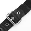 Canvas Belt Men'S Pin Buckle Imitation Nylon Knitted Student Green Unisex Belt Women