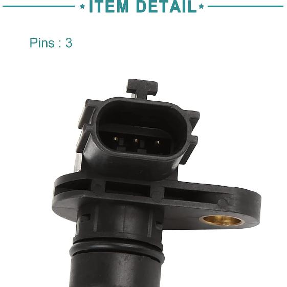 ACROPIX Car Engine Crankshaft Position Sensor Fit for Jeep Patriot 1pc Black