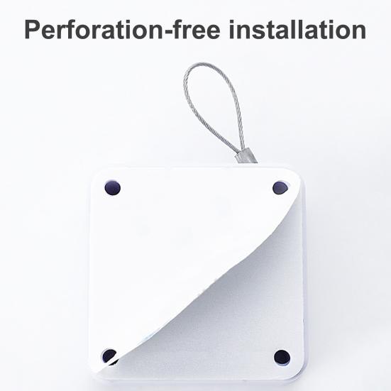 1 Set Door Closer Punch-free 500g/800/1000g Tension Drawers Drawstring Door Closer Bracket Home Supplies