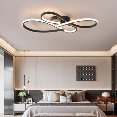 Ceiling Modern Chandelier Lights for Living Room Bedroom Studyroom Black LedCeilin Ceiling Lamp for Room Chandelier Light Fixtures