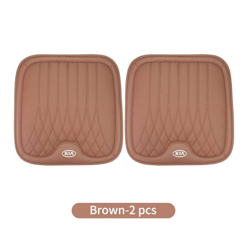 Car Seat Driver Leather Anti-slip Breathable Cushion Pad For KIA Ceed Sportage Rio K5 K2 Optima Cerato Proceed VengaNW5