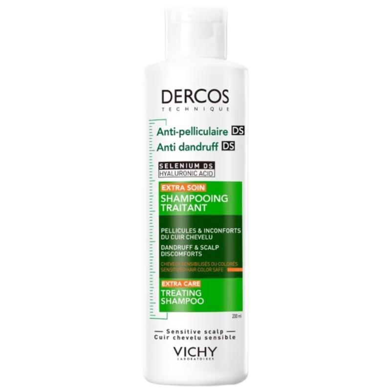 

Vichy Dercos Зволожуючий шампунь проти лупи
