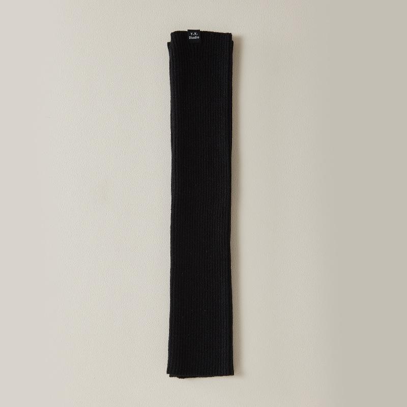 White Knitted Hosiery Socks for Women In Autumn and Spring, Calf Coverings, Pile-up Socks for Hot Girls, Long Pile-up Socks for Spring and Summer