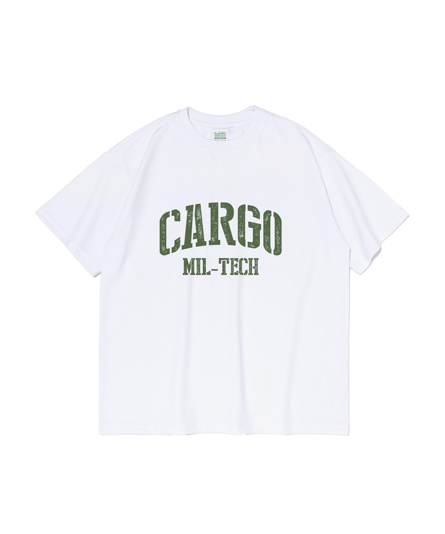Cargo Bros Tech Wind Over Short Sleeve Tee (White) 2Xl