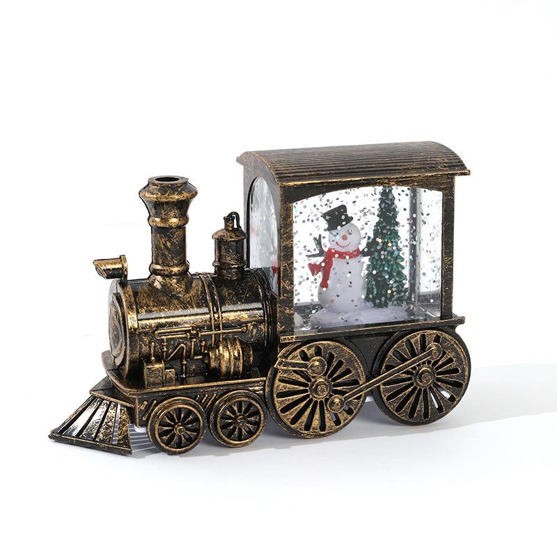 Christmas Party Gifts: Water-Filled Thomas Train Souvenirs