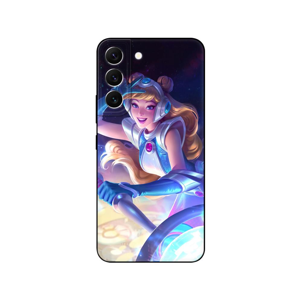 Pro Samsung Galaxy S22 | S22+ | S22 Ultra 5G Pouzdro Pro Samsung S22 Plus Zadní kryt telefonu černé tpu pouzdro růžové Anime vesmírné auto