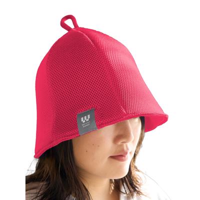 Sauna Hat Drying Double Layered Mesh Super Thick Large Deep Mesh 2 Layered Sauna Goods Get Stuffy Extra Thick Quick Drying Washable Sauna Hat Cap