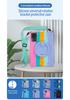 Kids Funda Case For Blackview Tab 90 WiFi 2024 10.92 Inch 360 Rotating Stand Cover Soft Silicone With Handle Grip Shoulder Strap