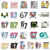 50Pcs Funny 67 Graffiti Stickers Six Seven Creative Cartoon Decal Diy Luggage Phone Guitar Cup Skateboard Waterproof Sticker