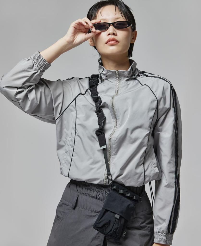 Świecący pasek scrunchie [bitplay] (czarny)