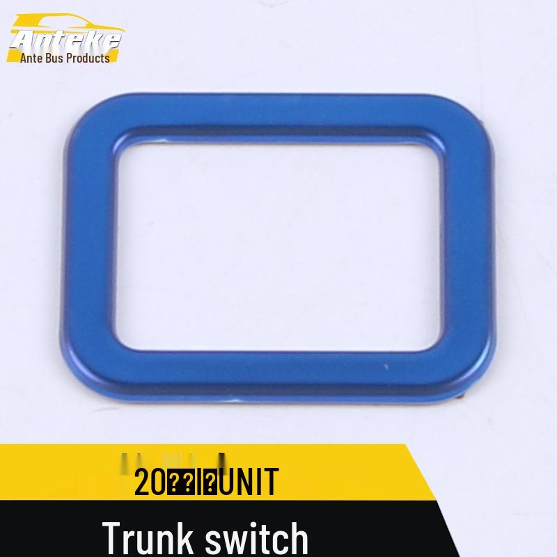 Gravity UNIT Trunk Switch Decorative Frame & Tailgate Control Adjustment Sticker - Compatible with 20 Models
