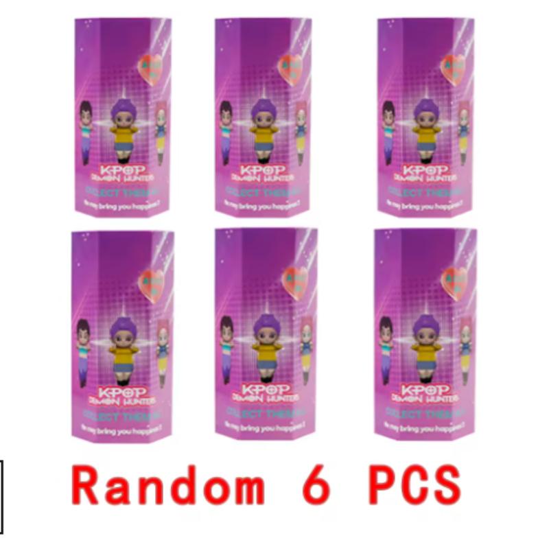 New K-pop Demon Hunters Blind Box Devil Saja Collect Anime Figure Party Cosplay Gaming Cartoon Huntrix Decorative Christmas Gift