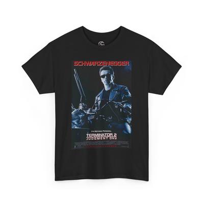 Terminator 2 Judgment Day Movie Poster T-Shirt For Men  Women Unisex T-Shirt