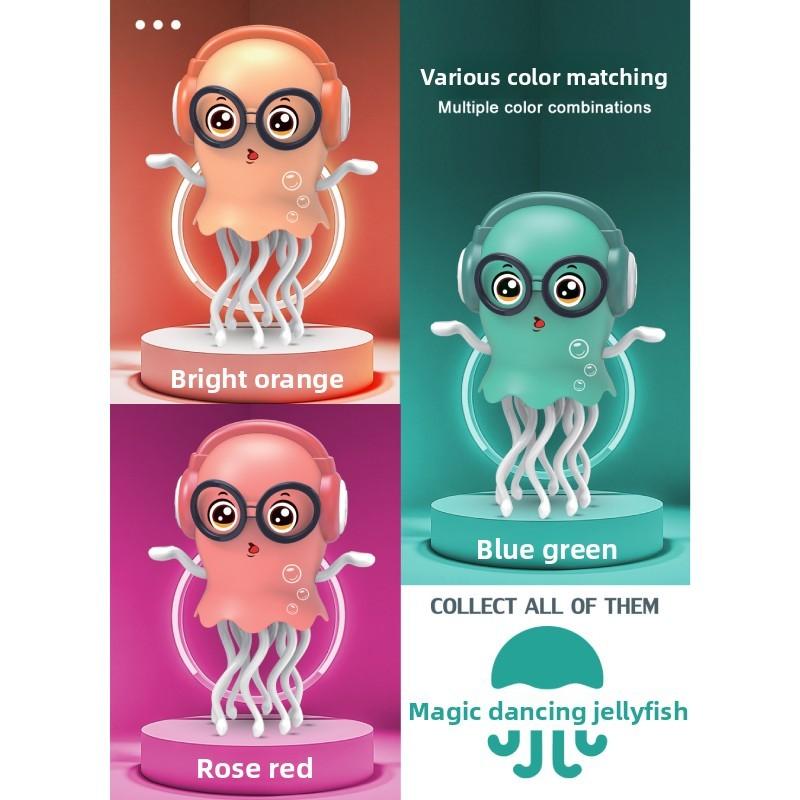 Glasses Musical Jellyfish Interactive Toy For Kids With Lighting Stress Relief