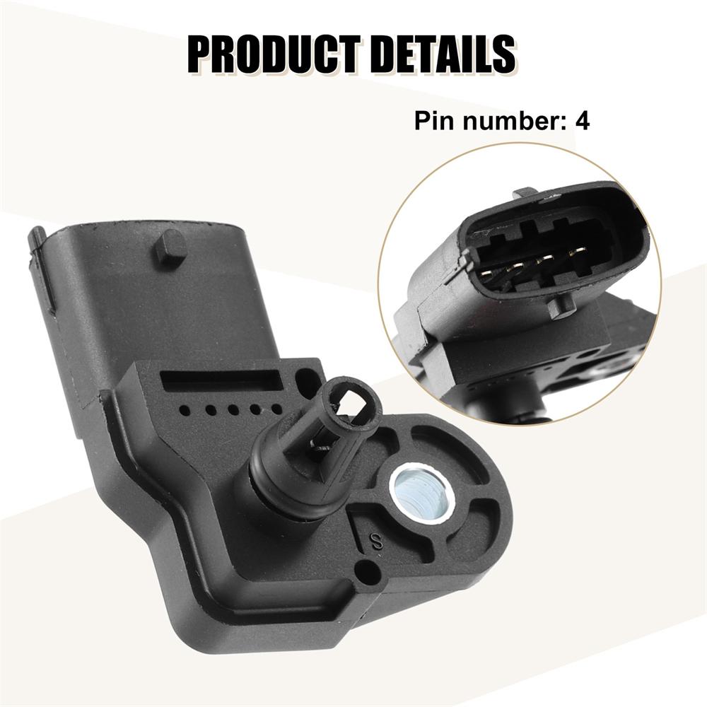 1 x New 0281006029 Boost Pressure Sensor For Fiat Opel Saab Renault Honda Ford