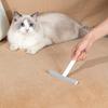 Clothes Shaver Soft Rubber Dual Head Design Lint Brush Ergonomic Handle Fabric Pill Remover Clothing Maintenance Tool