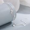 925 Silver Double-layer Star Charm Bracelet For Woman Man Luxury Wedding Engagement Fashion Charm Party Jewelry
