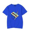 Retro Music Men's Women's Short Sleeve 80s Cassette Ribbon Pencil Men's Women's Oversized Loose Couple's T-Shirts