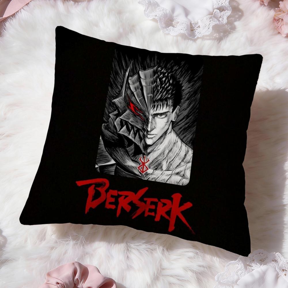 Cool B-BerserkS Cushion Cover Premium Comfort Reversible Pillow Cove -Two in One Design for Any Room & Car Interior