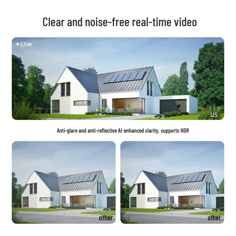 A9 Wireless HD Night Vision Home Security Camera with Magnetic Mount