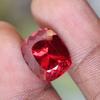 13x11mm Cushion Shape CERTIFIED Natural Red Ruby Loose Gemstone For Collectors