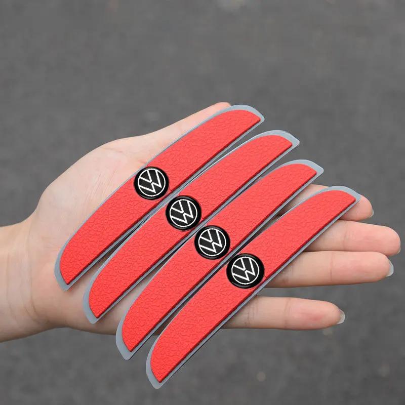 Cup Holders Car Door Edge Guard Strip Trim Strip Scratch Protector For Volkswagen VW Jetta Polo T4 T5 T6 Sharan Touareg Gol T-Cr