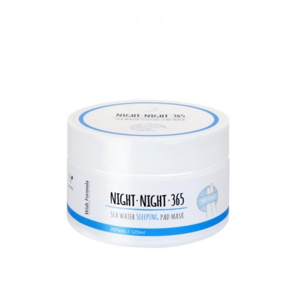 Wish Formula Night Night 365 Sea Water Sleeping Pad Mask  26Pads NONE