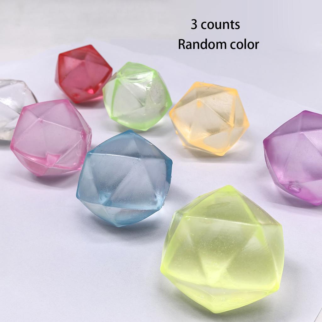 Ice Maltose Stress Relieving Toy, Diamond Shaped Pinch, Squeeze Release Toy, Sensory Toy