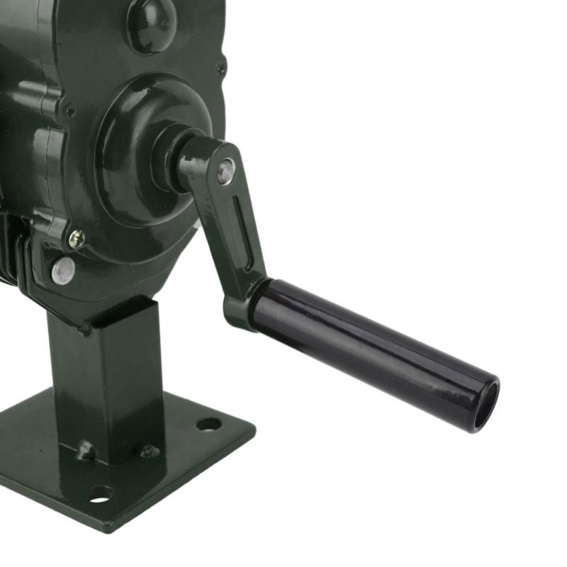 Hand Crank Siren Aluminium Alloy 110dB Loud Alarm Air Raid Tornado Siren Horns Alarm For Emergency