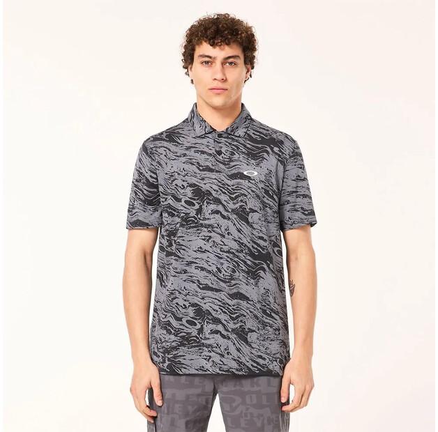 

Oakley Duality Jacquard поло с короткими рукавами L