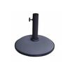 Base de parasol ronde en ciment - MARBUENO SUMMER - 36x29,5 cm - 11 kg - Gris - Compatible Ø30/35/38 mm - Design moderne