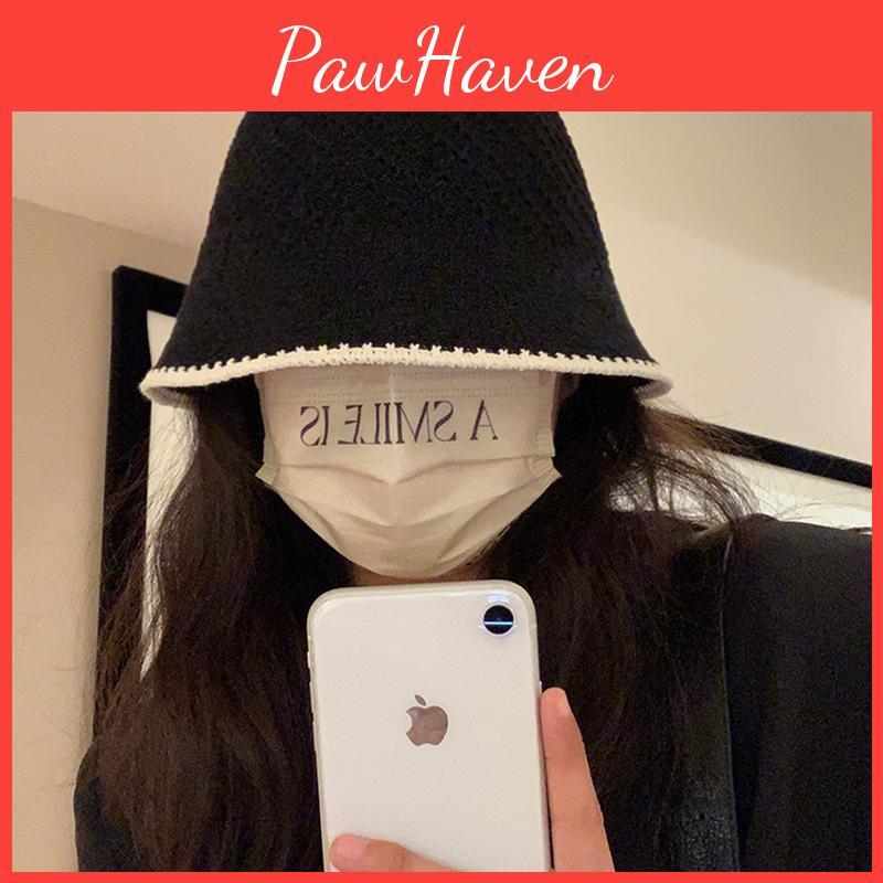 Japanese Style Adorable Round Top Bucket Hat For Women With Uv Protection Beige In