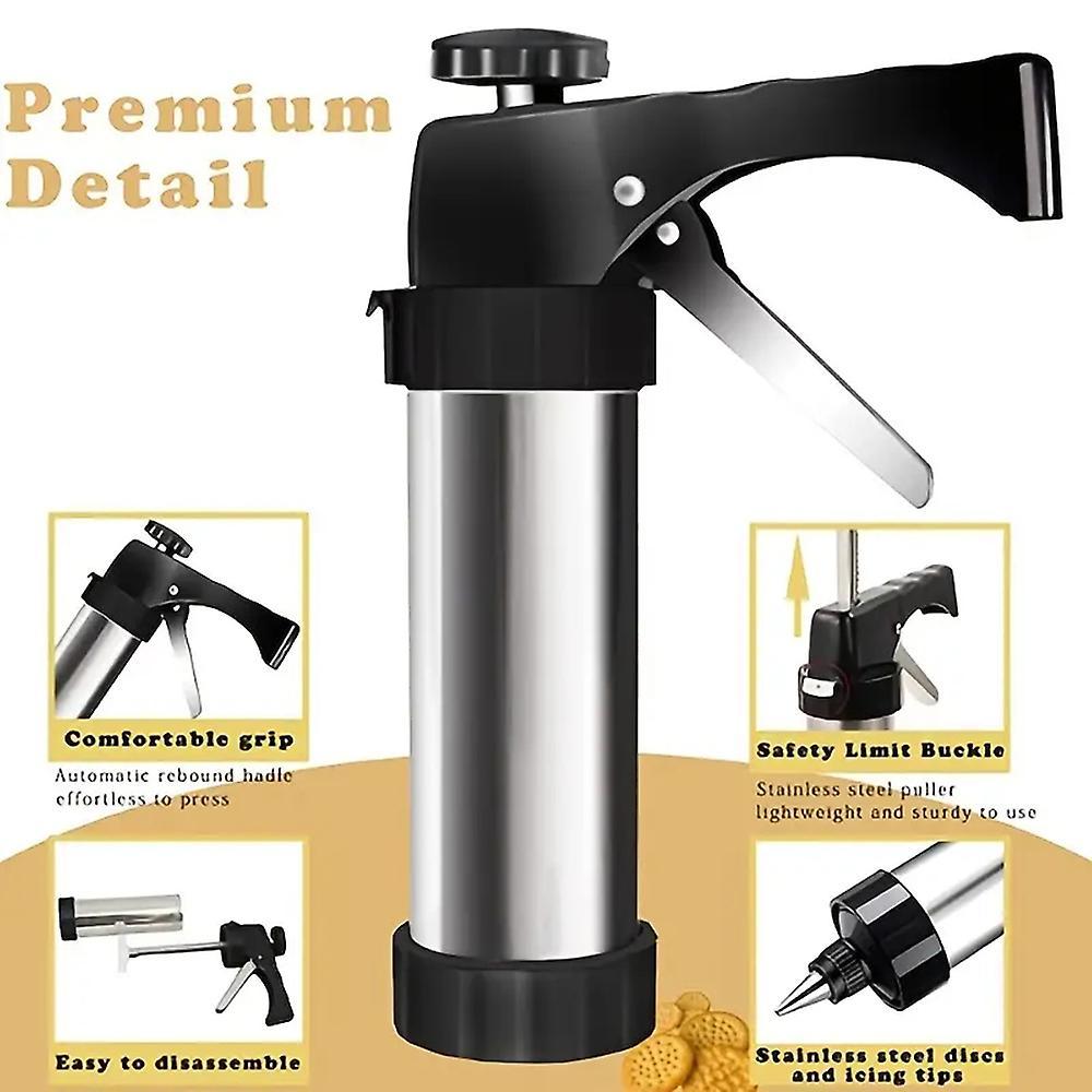 DIY Biscuits Pressing Machine Set Heavy Duty Icing Decoration Tool for Home Kichen
