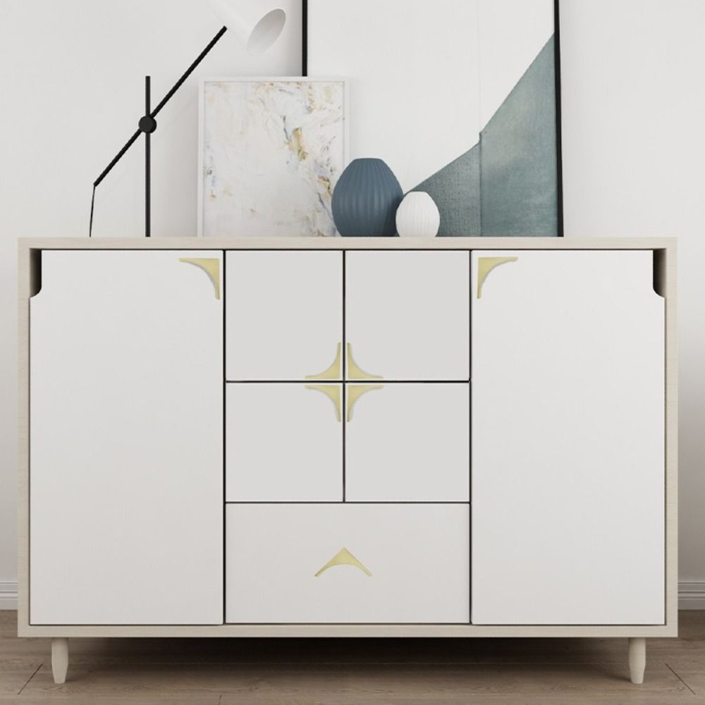 Antirust Quarter Furniture Door Knob Double Hole Cabinet Pulls Furniture Handle Cupboard