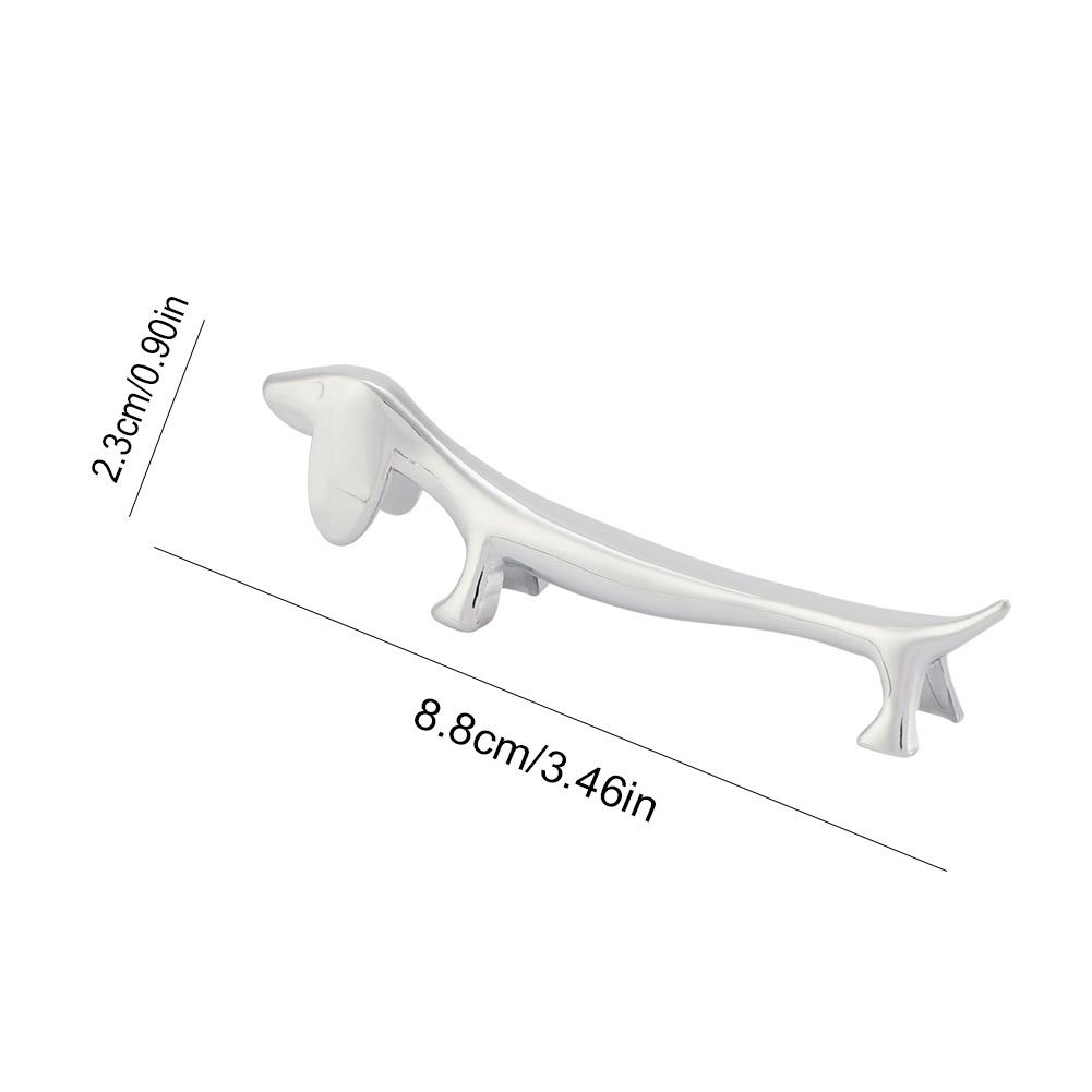 Metall-Stäbchenhalter Neues Metall-Hundemuster Stabiler Stäbchenhalter Tischdekoration Stabiler Stäbchenhalter