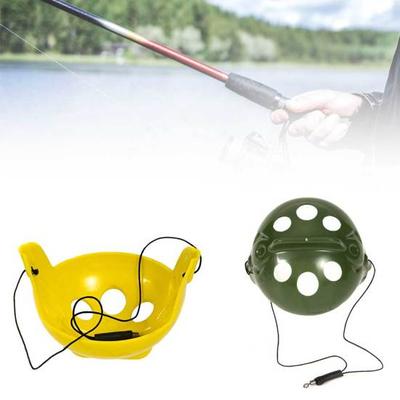 MUQZI Sports Accessory Carp Fishing Large Pellet Feeder Float Throwing Bait Cage Holder Tackle Tool